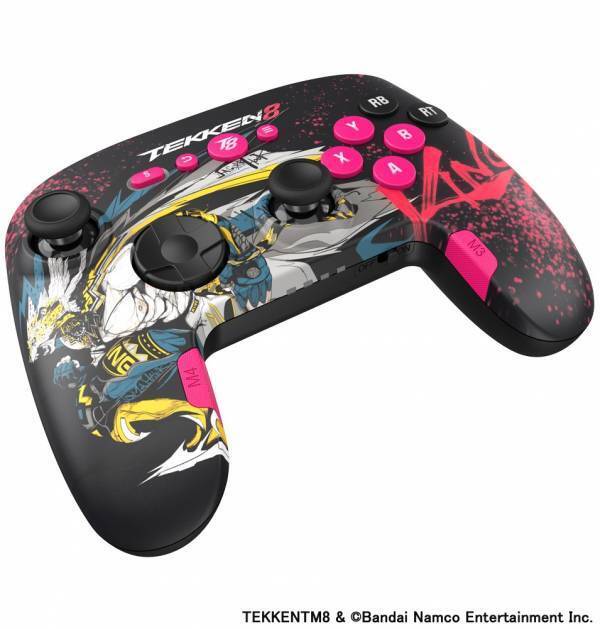 『鉄拳8』デザインのPC用6ボタンコントローラー＆専用ケース発売決定！