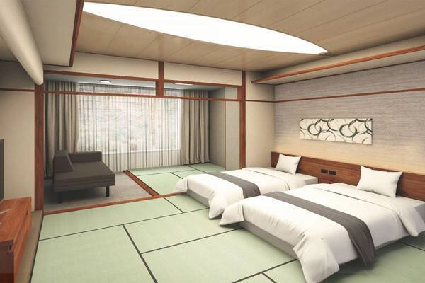 【石段街の風情を楽しみ、伊香保の名湯に癒される温泉宿】 大江戸温泉物語Premium 伊香保 2025年7月7日リニューアルオープン