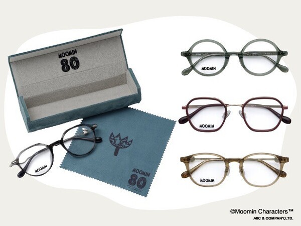 「ムーミン」との人気コラボ第3弾！パリミキから待望の新作メガネフレームが登場！