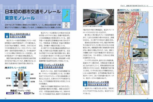 日本の新交通システム完全ガイド！モノレールからLRTまで全38路線の魅力を徹底解説『地図で読み解く 日本の新交通システム』が8月8日発売