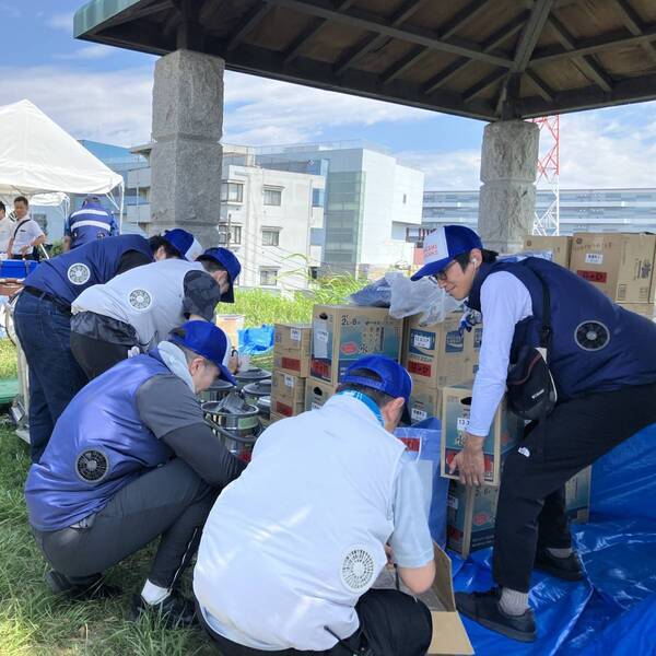 【株式会社空調服】夏の大舞台に“涼”の応援！ いたばし花火大会スタッフへ空調服®を貸与