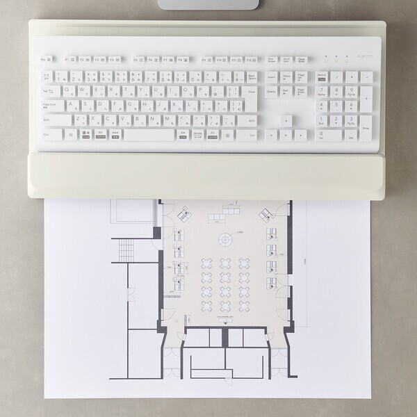 デスクスペースを効率的に活用できる『キーボードスタンド』を新発売