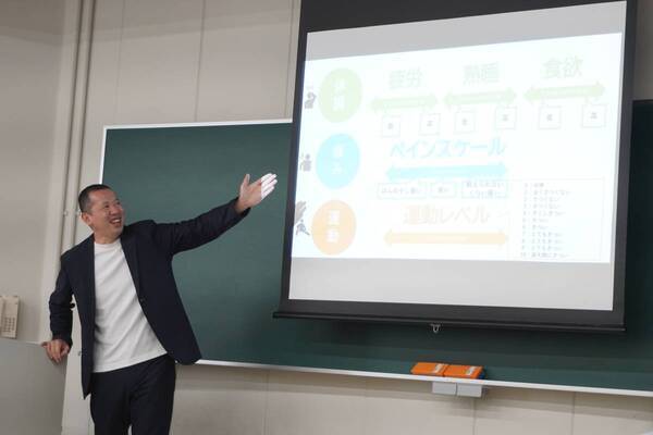 日本を代表するフィジカルトレーナーが登壇！泉建史氏が鍼灸学科アスレティックトレーナーコースで特別講義を開講【森ノ宮医療大学】