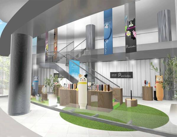 リヒトラブ初のPOPUPスペースで可愛いプニラボの魅力を発信！