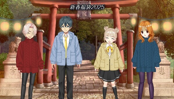 学園生活コミュニティ「キャラフレ」｜2025初詣イベントのお知らせ