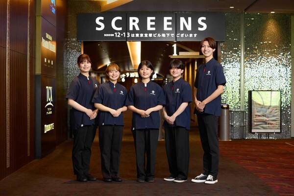 TOHOシネマズの新ユニフォームをSHIPSが運営するBtoB事業「SHIPS business communication」が監修