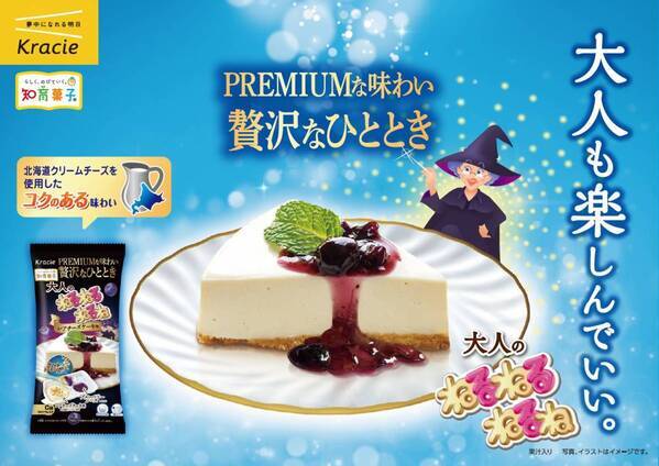 大人の味覚に響く、濃厚スイーツ仕立て。 「大人のねるねるねるね　レアチーズケーキ味」が2025年9月1日(月)に新登場！