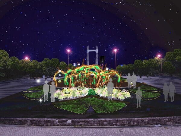 「花と光のムーブメント」木場公園 木と触れ合うボタニカルイルミネーション ＜2025年2月28日(金)～3月16日(日) 開催＞