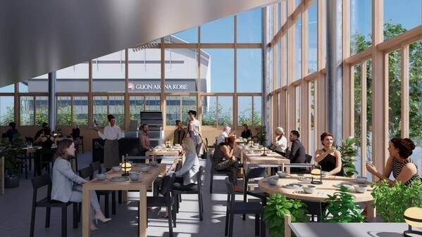 神戸港「TOTTEI PARK」にBBQ場＆BBQレストラン『EN³（エンスリー）』8月30日オープン