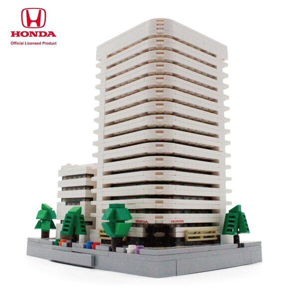 『Honda青山本社ビル』ブロックが大阪オートメッセで展示！
