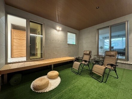 「家にサウナのある暮らし」へ。建成ホームの新モデルハウスにハルビアの家庭用サウナルームが搭載されました。