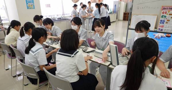 近大附属福岡高校が令和7年度「第2回オープンスクール」を開催　看護師の仕事体験などの体験型プログラムで本校の魅力を体感
