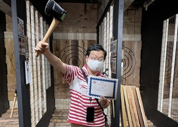 【斧投げ大会・開催報告】「Axe Throwing Rookies Cup 2022 〜スーパールーキーはダレだ！？〜 」をTHE AXE THROWING BAR®︎ 浅草店 / 大阪心斎橋店にて6月11日に開催！