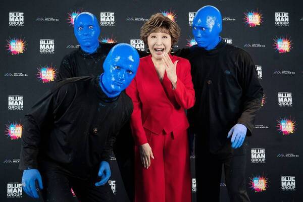 あのブルーマンが帰ってきた！ブルーマングループ2025新宿公演　開幕！