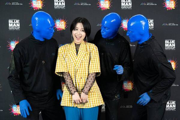 あのブルーマンが帰ってきた！ブルーマングループ2025新宿公演　開幕！