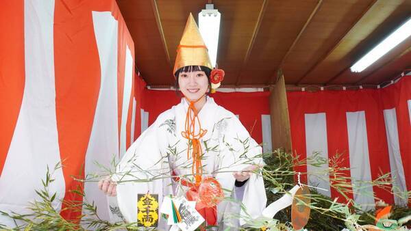 大阪国際大学のボランティアバンクの学生が「ねや川 戎大祭」の福娘として参加しました！