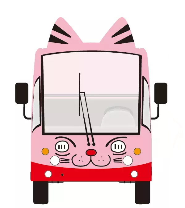 アニメパーク「ニジゲンノモリ」 駐車場からアトラクションまでひとっ飛び！ クレヨンしんちゃんアドベンチャーパーク「ふたば幼稚園トラム」