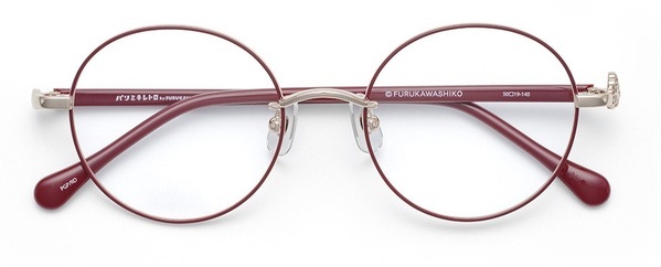 ステーショナリーメーカー 古川紙工とコラボした “レトロかわいい“満載のメガネフレーム 「パリミキレトロ by FURUKAWASHIKO」を発売！