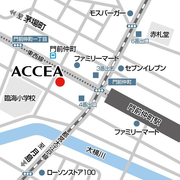 アクセア門前仲町店　2025年1月22日(水) にオープン！