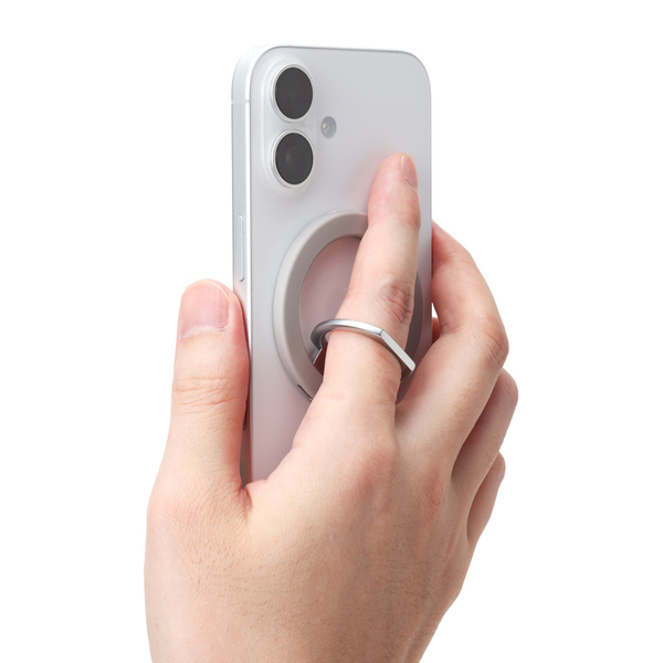 強力マグネットでピタッとくっつくMagSafe対応スマホリングホルダーを株式会社PGAが2月28日より新発売