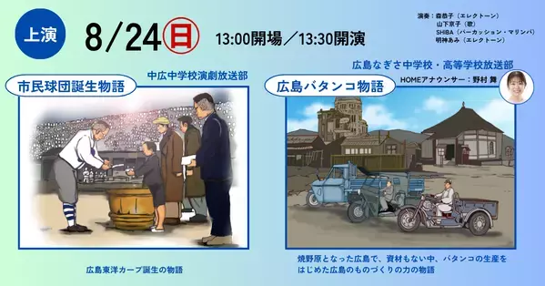 絶望から希望へ――若者とHOMEアナウンサーが紡ぐ、新時代の紙芝居で伝えるヒロシマの復興