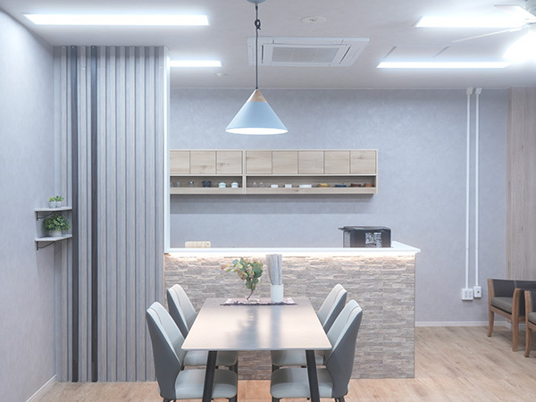 【リニューアル】プラネアール調布スタジオ3Fにリビングダイングが完成