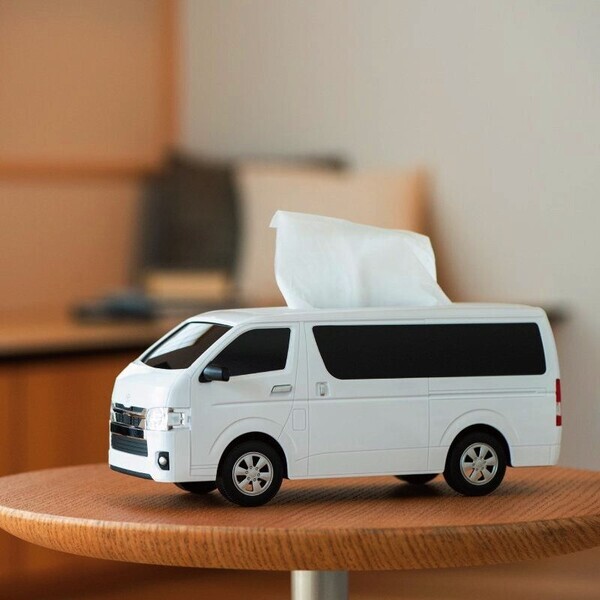 TOYOTAハイエース型ティッシュケース、コンテナ プレゼントキャンペーン開始