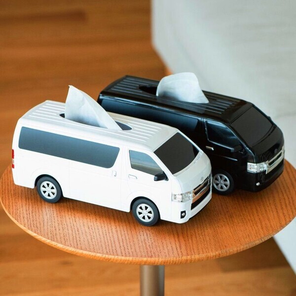 TOYOTAハイエース型ティッシュケース、コンテナ プレゼントキャンペーン開始