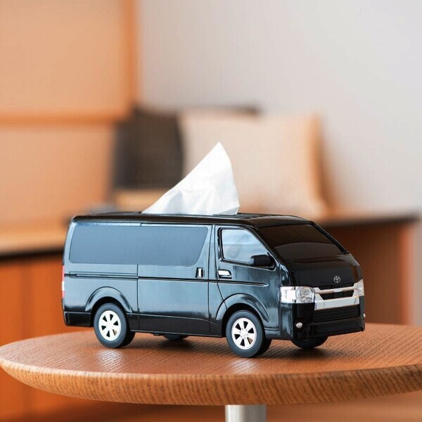 TOYOTAハイエース型ティッシュケース、コンテナ プレゼントキャンペーン開始