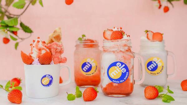 淡路島西海岸 アメリカンダイナー＆カフェ「ミエレ ザ ダイナー」春のご褒美スイーツ！ 淡路島産いちご×地元食材の期間限定メニューが3月5日より新登場