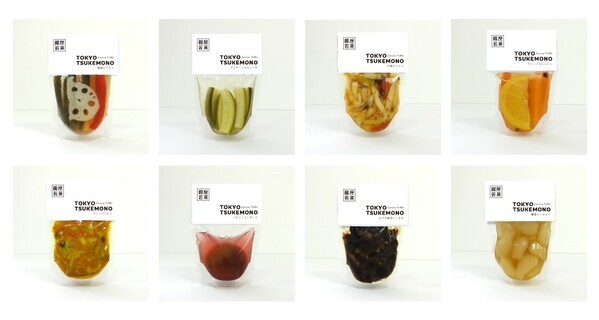 「おつけもの銀座若菜」の新商品。常温で持ち歩ける、あたらしいお漬物「TOKYO TSUKEMONO」シリーズ、エキュート品川で新発売！