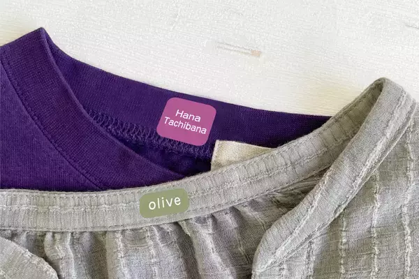 子供から大人まで使える名前シール『貼るカラ』シリーズが［布ハレちゃん。］でも新発売！入園入学準備に、家族の靴下や衣類の見分けとしても。オシャレな絶妙カラーでさりげなく名前つけ。