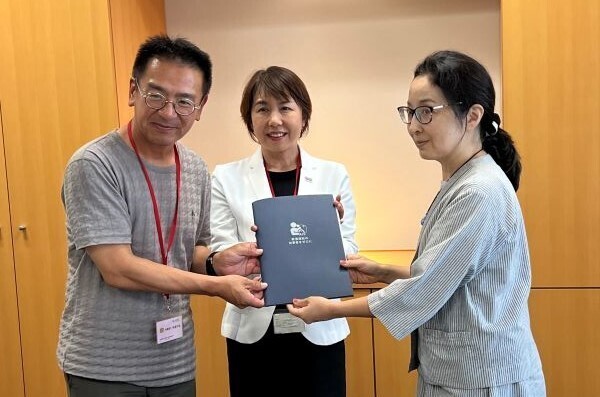 東海電子とNPO法人はぁとスペース、内閣府へ飲酒運転対策強化の要望書を提出