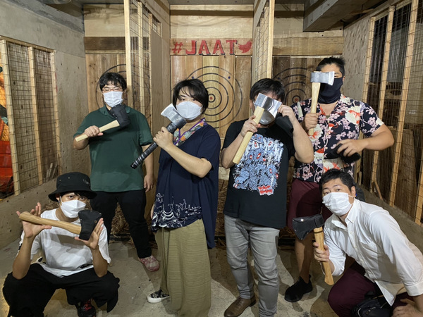 斧投げ大会「Axe Throwing Rookies Cup 2022」開催報告  ～“THE AXE THROWING BAR®︎”にて8月21日に開催～