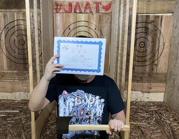 斧投げ大会「Axe Throwing Rookies Cup 2022」開催報告  ～“THE AXE THROWING BAR®︎”にて8月21日に開催～