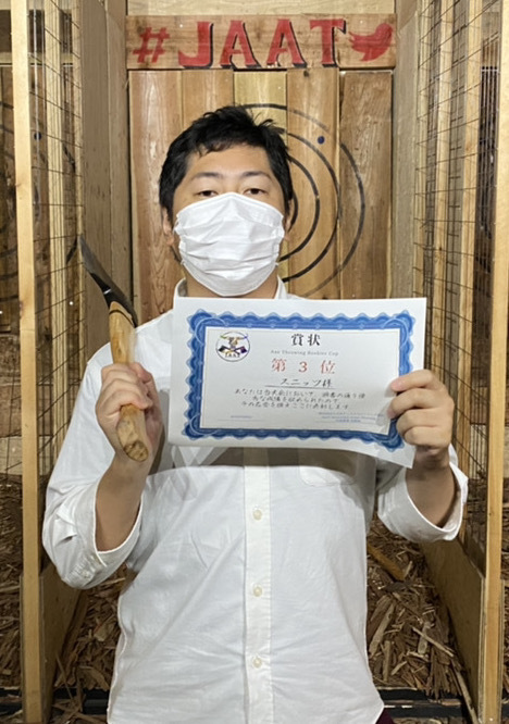 斧投げ大会「Axe Throwing Rookies Cup 2022」開催報告  ～“THE AXE THROWING BAR®︎”にて8月21日に開催～