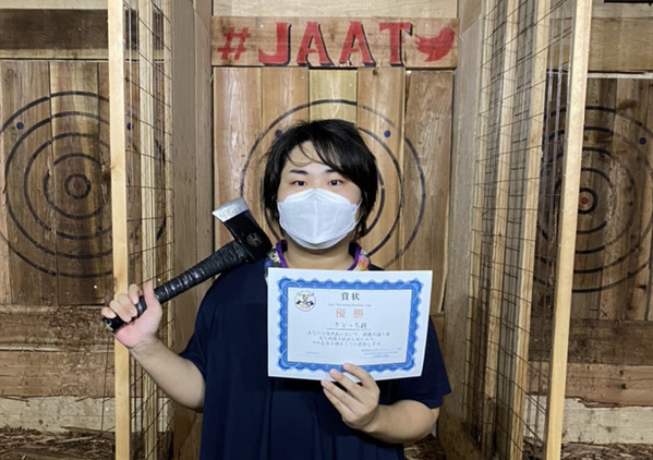 斧投げ大会「Axe Throwing Rookies Cup 2022」開催報告  ～“THE AXE THROWING BAR®︎”にて8月21日に開催～