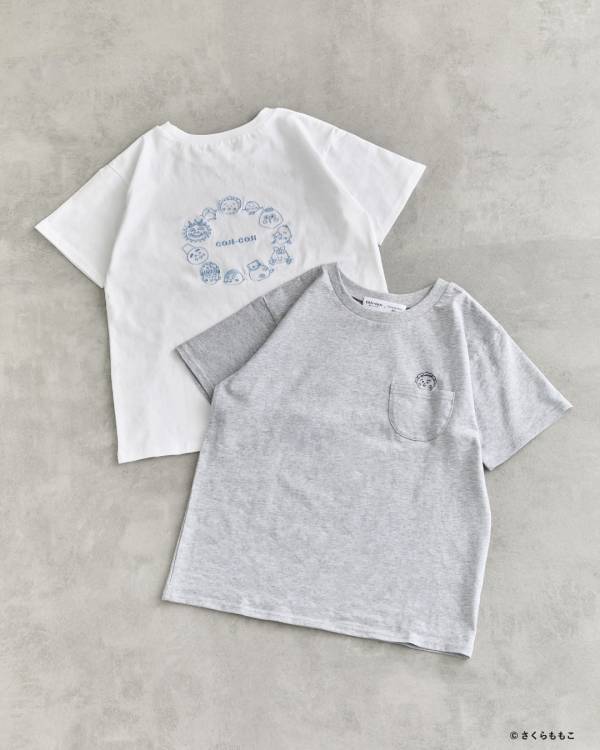 【SamansaMos2blue×COJI-COJI】 コラボレーションアイテムを7月18日(金)より発売！Tシャツやバッグなど大人可愛いデザインの全5アイテムを展開