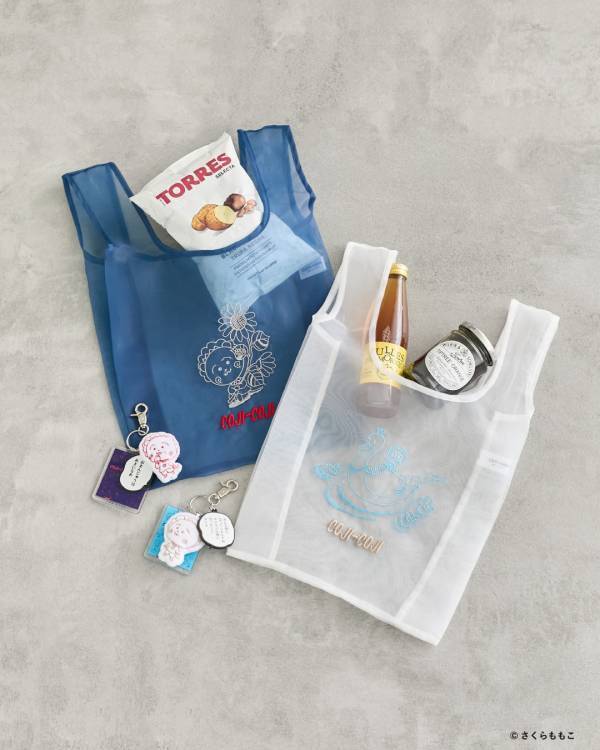 【SamansaMos2blue×COJI-COJI】 コラボレーションアイテムを7月18日(金)より発売！Tシャツやバッグなど大人可愛いデザインの全5アイテムを展開