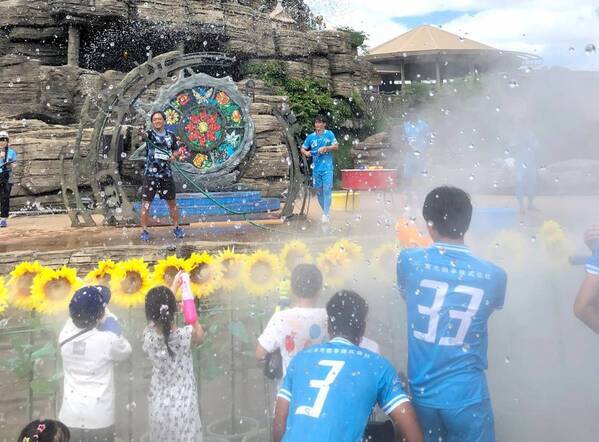 地元・枚方からJリーグを目指す！ FCティアモ枚方×ひらかたパーク 7月20日(日)のホームゲームで冠試合 「ひらパードリームマッチ ～走れ！ レッドファルコンより速く～」を開催