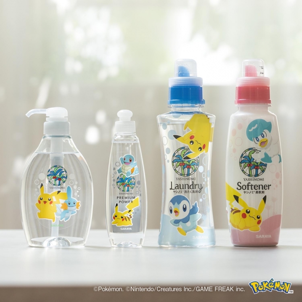 子どもも大人も嬉しいポケモンデザイン 「ヤシノミ洗剤 ポケモンデザイン第二弾」【編集部の「これ、気になる！」  Vol.202】