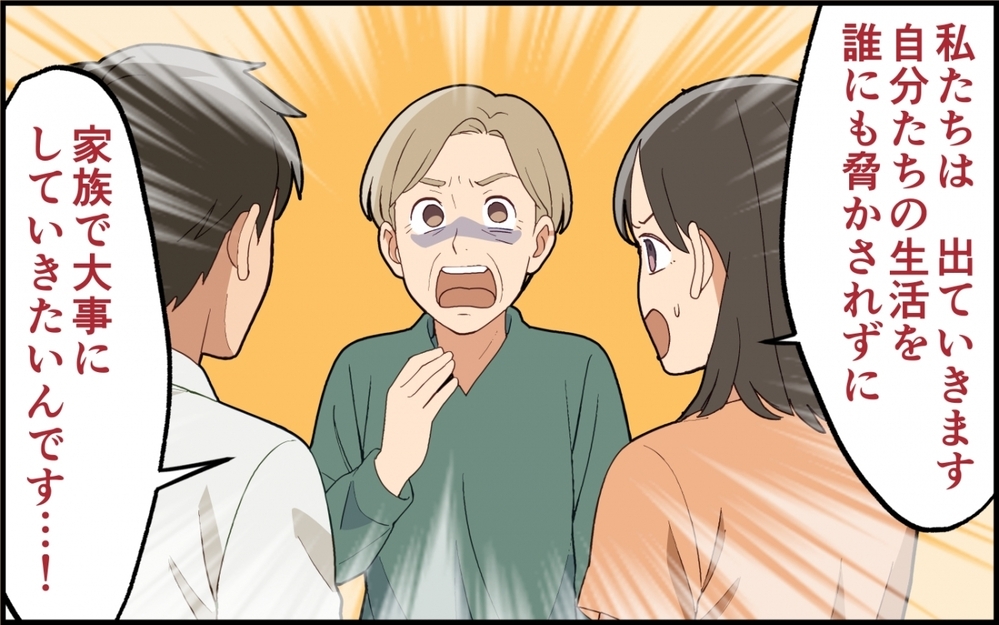 自分の間違いに気づいた夫…その決意に義母はさらに声を荒げて!?＜嫁いびりが止まらない 12話＞【非常識な人たち まんが】