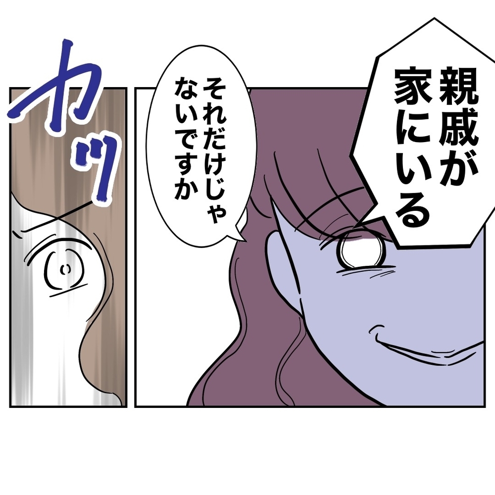 親戚が家にいる、ただそれだけ…義妹の言い逃れ成功？【義妹と妊活する夫の末路 Vol.41】