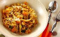 【リゾット】の人気レシピランキングTOP10！2位はカボチャのカレーリゾット、1位は…!?