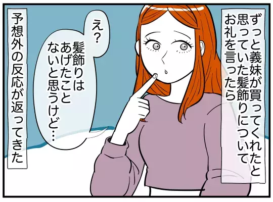 義妹から驚きの証言…「髪飾りをあげたのは私じゃない」!?【娘と可愛いお姉さん Vol.11】