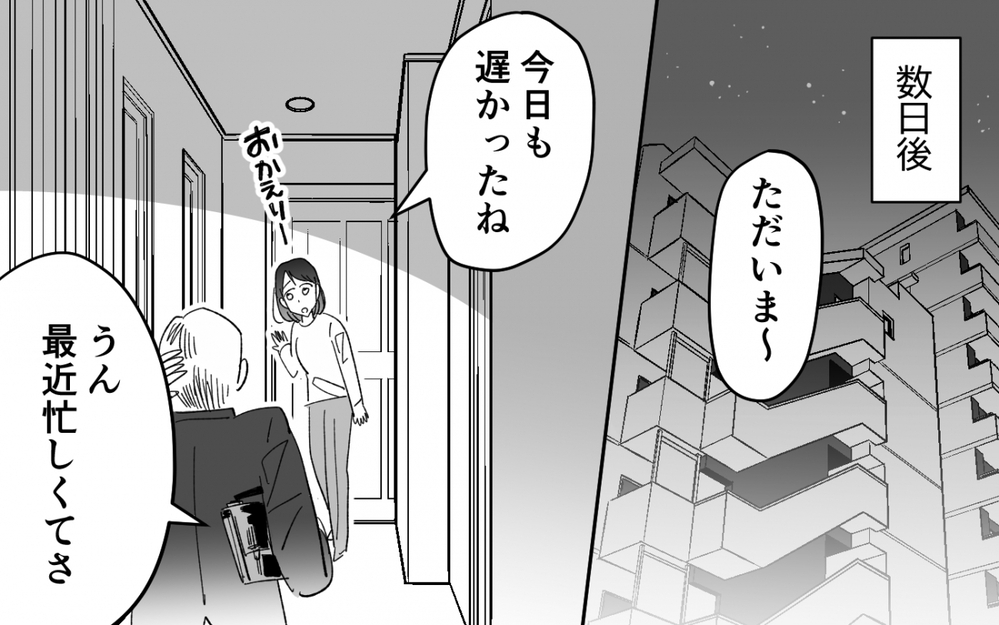 「彼氏と過ごす」と聞いた母の誕生日…母のマンションに入っていったのは＜夫を奪ったのは母でした 9話＞【彼女たちの真実 まんが】