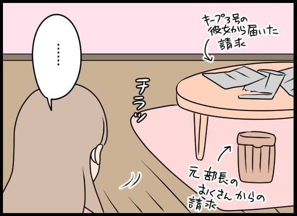 誰も誘いにのってくれない…机の上には請求書の山が！【勝手に結婚届を出された元彼の嘘みたいな三角関係 Vol.76】