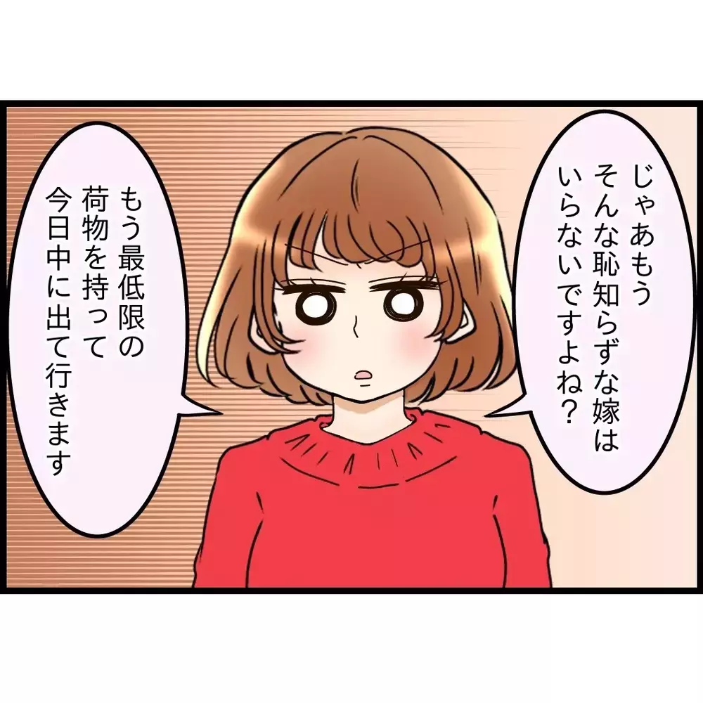 「反抗ばっかして恩も返さない不義理だ！この恥知らず」義母の暴走が止まらない！その言葉通り家を出ます【嫁姑問題に巻き込まれています Vol.80】