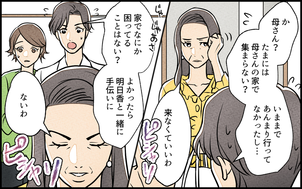 「私だけど？」義母が突然の訪問！ その目的は…？ 完璧義母には知られてはいけない一面があった！
