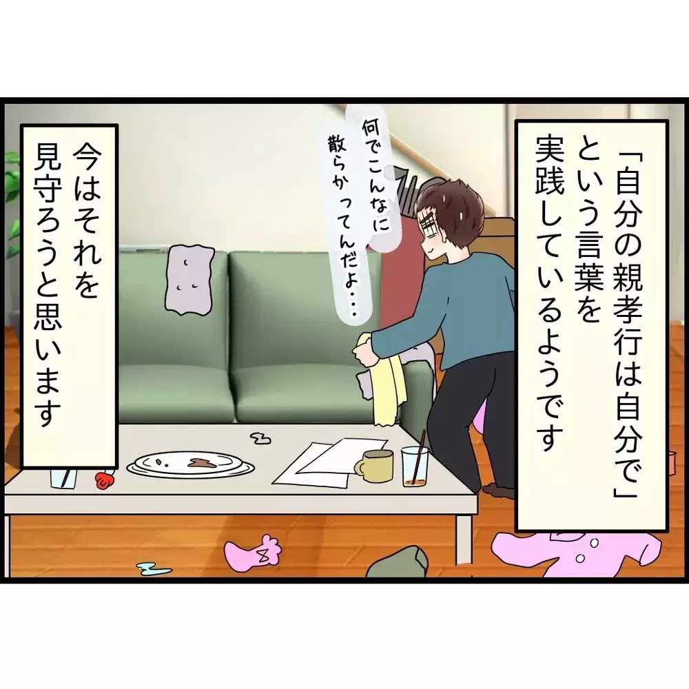 夫は「親孝行は自分でやる」を実践！見守ることに…一方 弟家族の方は…【嫁姑問題に巻き込まれています Vol.116】